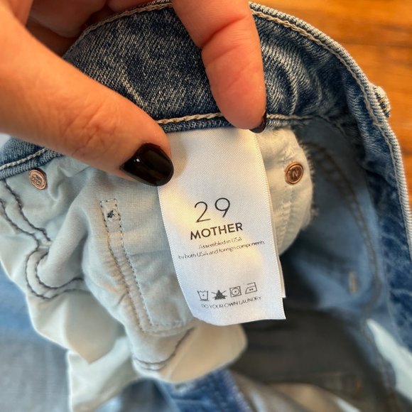 Mother Denim Huffy Flood in Wicked - Picture 6 of 7